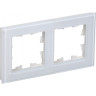Рамка 2-м IEK BRITE РУ-2-2-БрБ BR-M22-G-K01